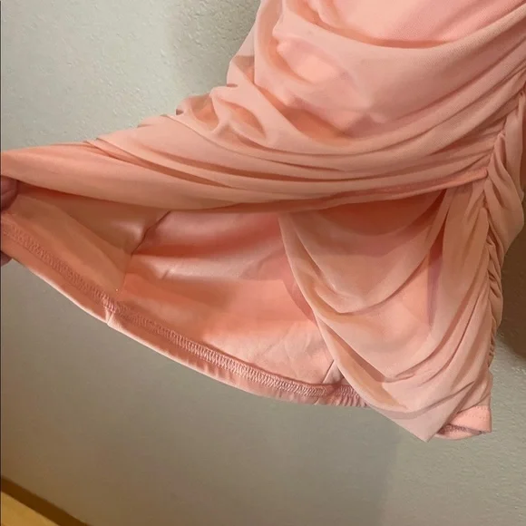 Lucy in The Sky Women’s Mesh Corset Dress in Light Pink Size XXS - Picture 5 of 11